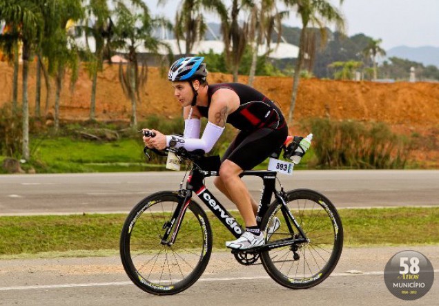 Diego Sens (foto) é um dos três representantes de Brusque no Ironmann 70.3