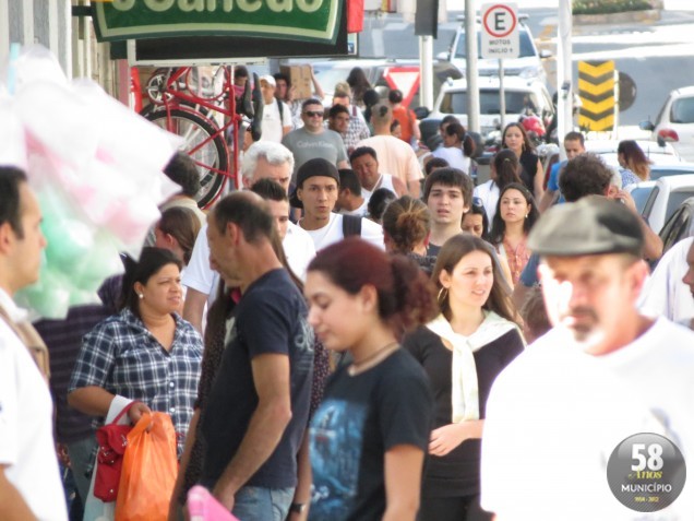 A cidade teve um crescimento de 4,21% no período de 2010 para cá