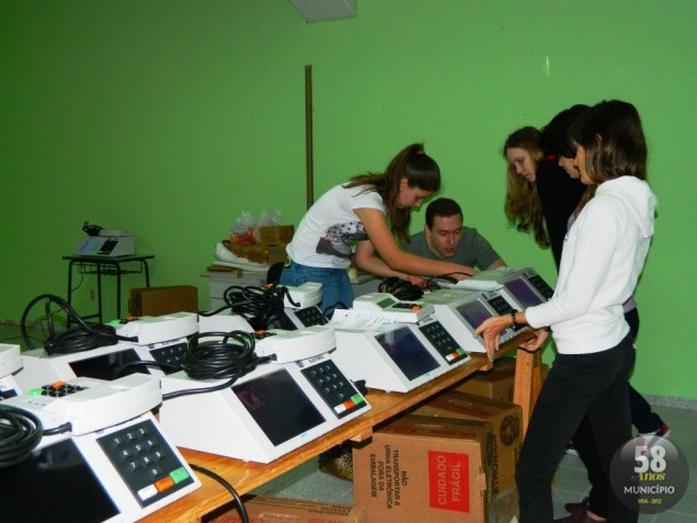 Dezoito pessoas atuaram no processo de configuração dos equipamentos
