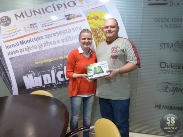 Marcelo foi o terceiro premiado da promoção Fotógrado do MDD