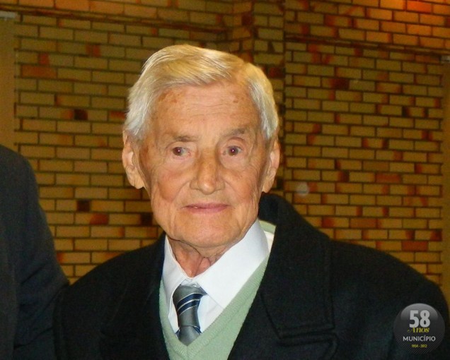 Germano foi homenageado por ser o único ex-vereador vivo da primeira legislatura