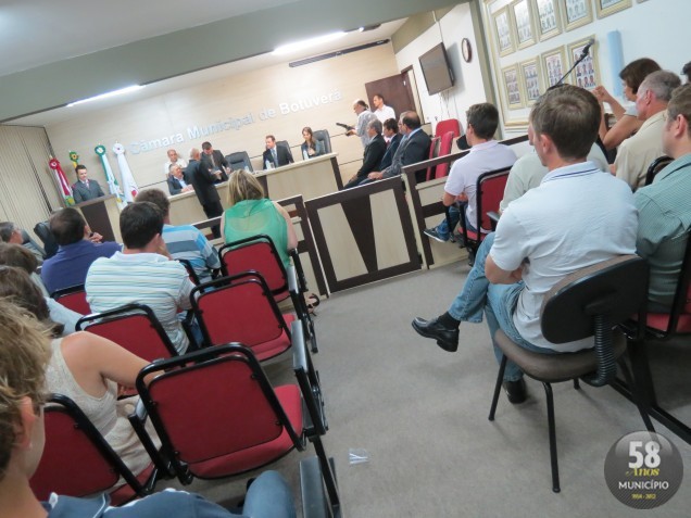 Cerimônia lotou o auditório da Câmara de Botuverá