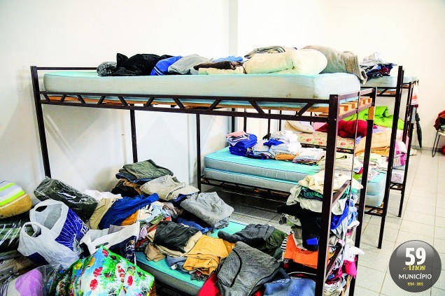 Número de abrigados deve aumentar nos próximos dias