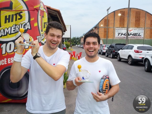  Rafael Marcuzzo Bitencourt e Lenon Flain da Silva são campeões brasileiros de padel