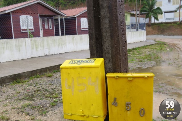 Uma das ações que facilitam o trabalho dos Correios é a colocação de uma caixa para a entrega de correspondências