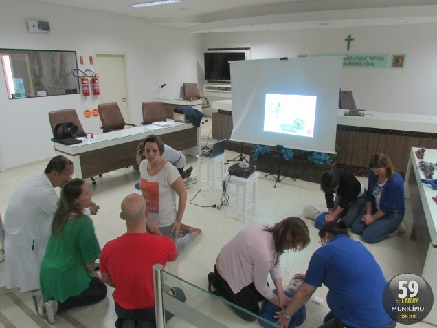 Profissionais participaram do treinamento, em etapas, no mês de setembro