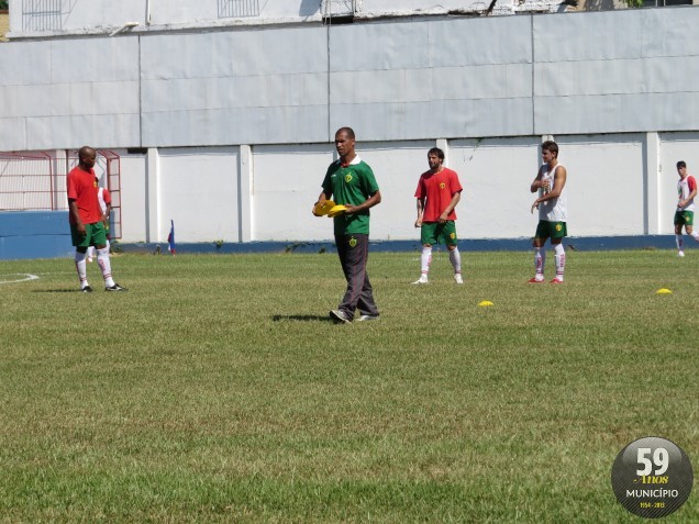 Bruscão treinou no Augusto Bauer nesta sexta-feira (7)