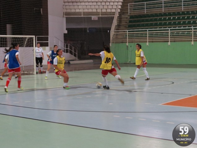 Atletas voltaram aos treinos, na Arena Brusque