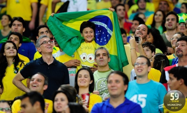 Segundo a Fifa, 57% das vendas foram feitas para os brasileiros