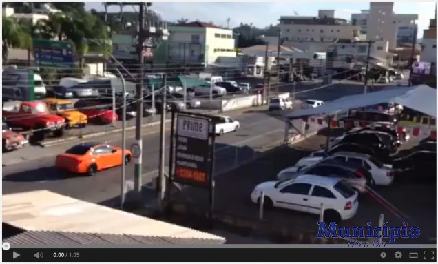 Manobra perigosa realizada por condutor de BMW, no sábado, 21, deve ser investigada pela polícia