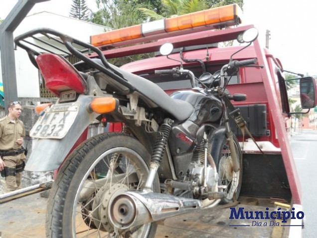 Moto foi recuperada na manhã de sexta-feira, 18 de abril