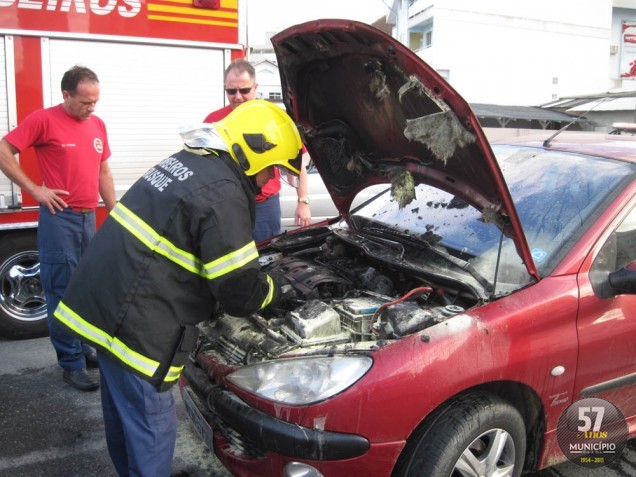 Bombeiros controlaram o fogo