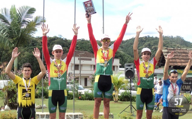 Competição valia pontos para o ranking catarinense de cicliscmo