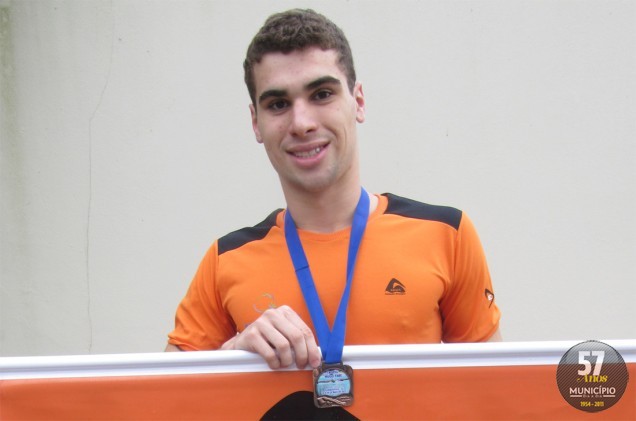 Atleta brusquense faturou duas medalhas no Sul Brasileiro