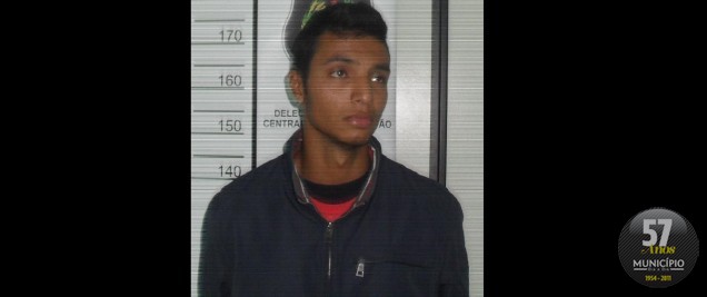 Wagner de Jesus Junior, 18 anos, foi preso ao tentar furtar um carro 